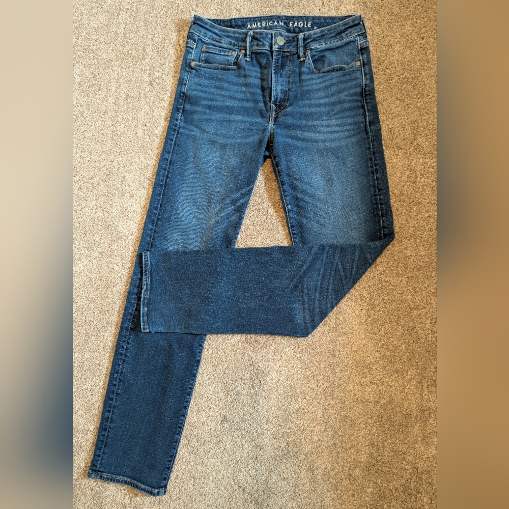 Men's AE AirFlex+ Original Straight Jean 30x34